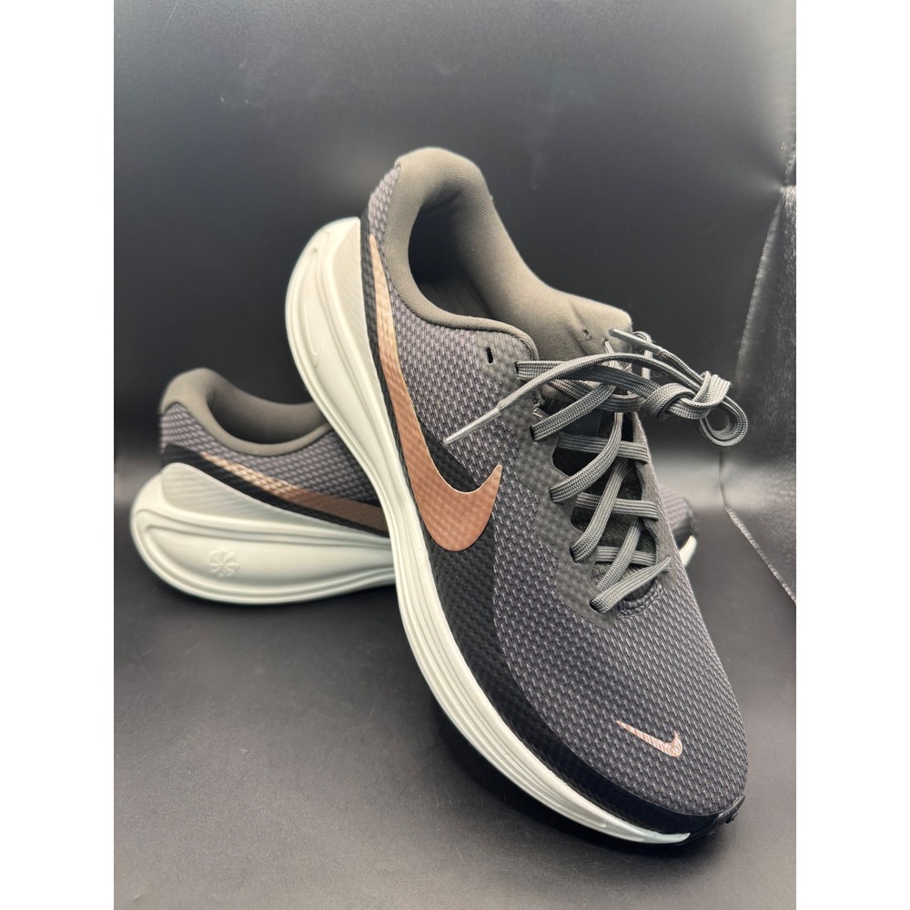 Nike Motiva Womens Running Shoes Iron Grey Metallic Bronze HJ8485-200 Size 10